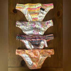 Victoria’s Secret swim 4 bottoms set “NEW” size:S